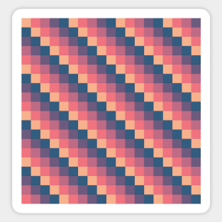 Descending Square Pattern Sticker